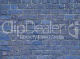 blue brick wall background