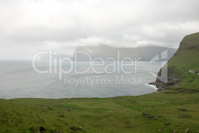 Landscape on the Faroe Islands