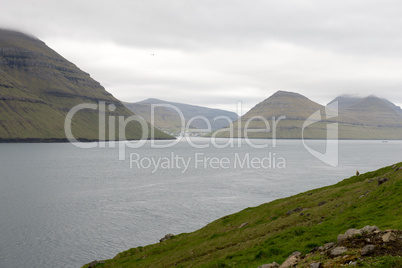 Landscape on the Faroe Islands