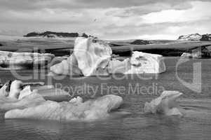 Gletscherlagune jökulsarlon, Island