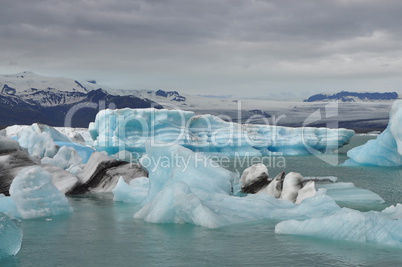 Gletscherlagune jökulsarlon, Island