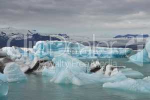 Gletscherlagune jökulsarlon, Island