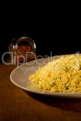 Yellow Rice With Saffron