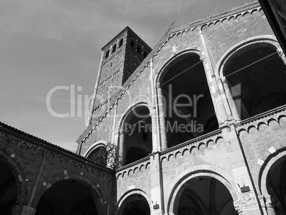 Sant Ambrogio church in Milan