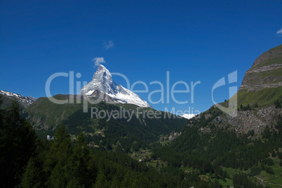 Matterhorn, Wallis, Schweiz