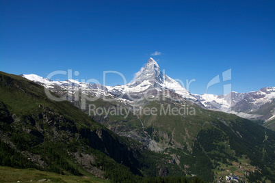 Matterhorn, Wallis, Schweiz