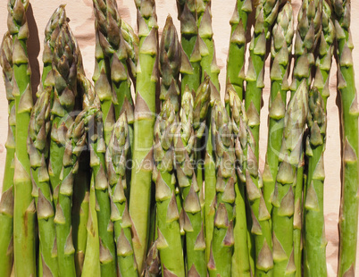 Green Asparagus vegetables