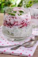 Salad of radish and cucumber