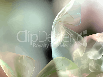 image of one Digital Fractal on Black Color image of one Digital Fractal on Black Color