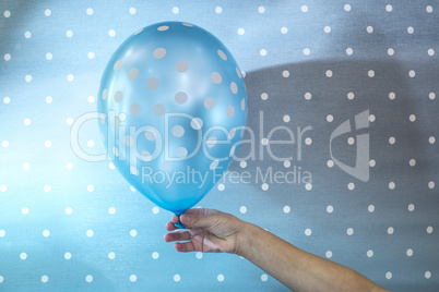 Balloon with white points