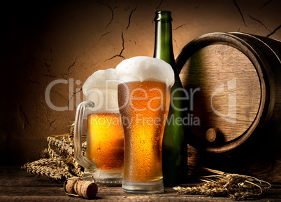Beer in brewery