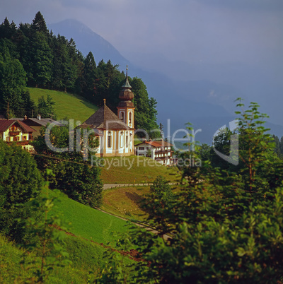Church in Berchtesgaden, Germany