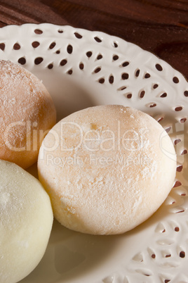 Traditional Japanese mochi