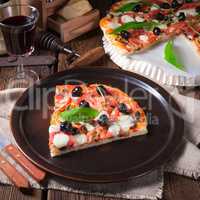 Wild garlic - margarita pizza