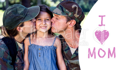 Composite image of mothers day greeting