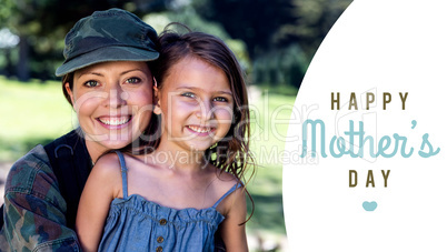 Composite image of mothers day greeting