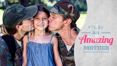 Composite image of mothers day greeting