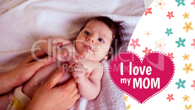 Composite image of mothers day greeting