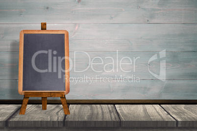 Composite image of image of a blackboard