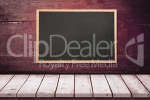 Composite image of chalkboard