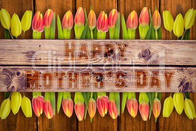 Composite image of mothers day greeting