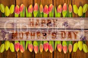 Composite image of mothers day greeting