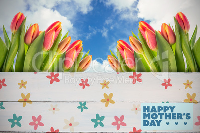 Composite image of mothers day greeting