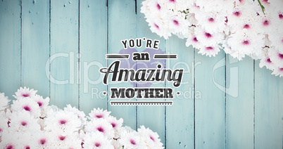 Composite image of mothers day greeting