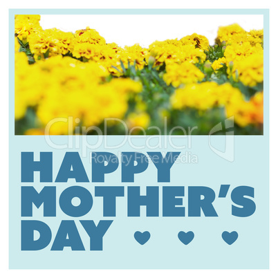 Composite image of mothers day greeting