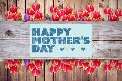 Composite image of mothers day greeting