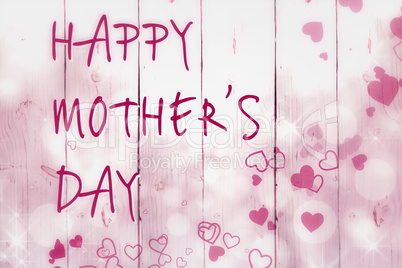 Composite image of happy mothers day