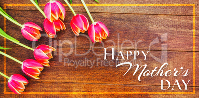 Composite image of happy mothers day