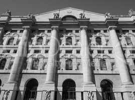 Milan stock exchange in Milan