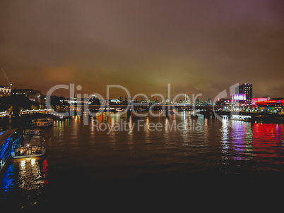 River Thames in London