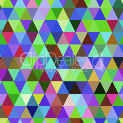 Abstract geometric triangle seamless pattern.