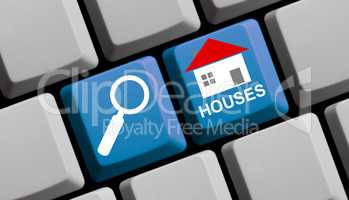 Online nach Häusern suchen