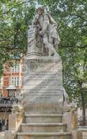 Shakespeare statue in London UK