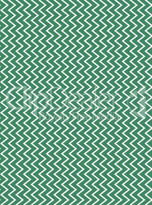 Gezacktes Muster grün weiß