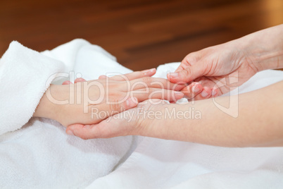 Hand massage