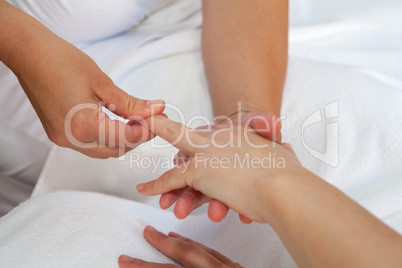 Hand massage