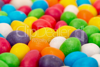 Backdrop from Multicolored Sweet Candy