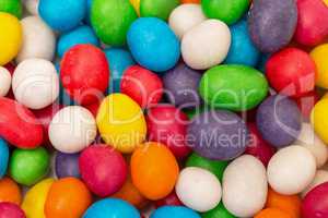 Backdrop from Multicolored Sweet Candy