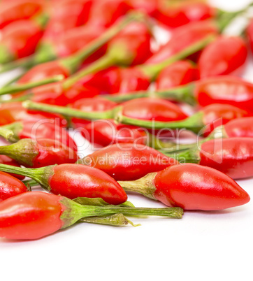 Heap of Ripe Red Peppers Piri-Piri