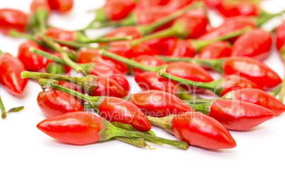 Heap of Ripe Red Peppers Piri-Piri