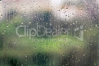 Raindrops on the Glass