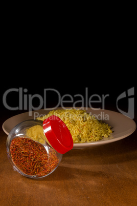 Yellow Rice With Saffron