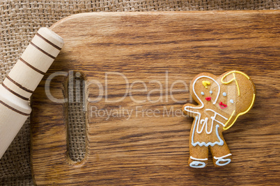 Cookies in the shape of man