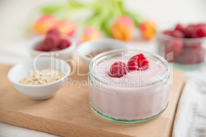 Joghurt mit Beeren