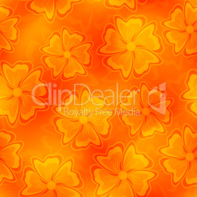 Seamless flower backdrop