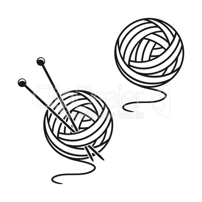 Set of balls of a yarn